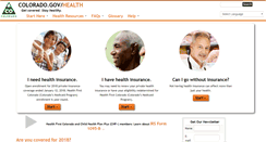 Desktop Screenshot of cohealthinfo.com